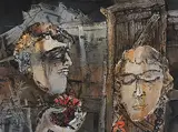 Untitled by Shyamal Dutta Ray, Watercolour on paper, sold Mar 2014
