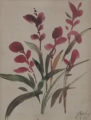 Untitled by Binode Behari Mukherjee, Watercolour on paper, sold Mar 2014