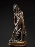 Philopoemen by dit David Pierre-Jean David, Bronze à patine brun clair, sold Mar 2024