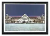 JR au Louvre, La Pyramide, 20 juin à 05h41, Paris by JR, 2016, Lithographie en couleurs, sold Apr 2024