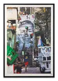 28 Millimètres, Women are Heroes - Action dans la favela Morro da Providencia, Escalier, Rio de Janeiro by JR, 2010, Lithographie en couleurs, sold Apr 2024