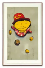 The Other Side by Os Gêmeos, 2015, Lithographie en 8 couleurs sur papier BFK Rives, sold Apr 2024