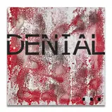 Untitled ("Denial"...) by Rero, 2014, Pochoir, peinture aérosol et acrylique sur toile, sold Apr 2024