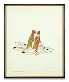 Untitled by Marcel Dzama, 2002, Aquarelle et encre sur papier, sold Apr 2024