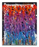 Steel by (John Andrew Perello dit) Jonone, 2016, Acrylique et encre sur toile, sold Apr 2024
