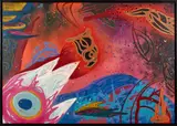Treasure by Kool Koor, 2010, Peinture aérosol et encre sur toile, sold Apr 2024