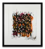 Sans titre (1971) by (John Andrew Perello dit) Jonone, 2013, Sérigraphie rehaussée à la main à l'acrylique, sold Apr 2024