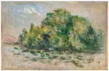 Bouquet d'arbres by Maximilien Luce, Huile sur toile, sold Jun 2024