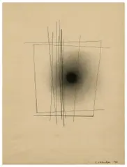 Composition by Léon Arthur Tutundjian, 1928, Encre sur papier, sold Jun 2024