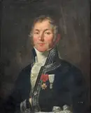 Portrait présumé de Monsieur de Labbey by Jean François Bozio, Huile sur toile (Toile d'origine), sold Sep 2024