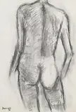 Untitled by Akbar Padamsee, Charcoal on paper, offered Mar 2014