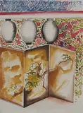 Untitled by Bhupen Khakhar, Watercolour on paper pasted on board, sold Mar 2014