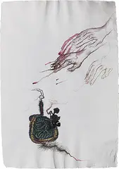 Untitled by Mithu Sen, Mixed media on paper pasted on thermacol pasted on cloth mount on paper, offered Mar 2014