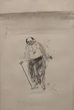 Untitled by Gaganendranath Tagore, Watercolour on rice paper, sold Mar 2014
