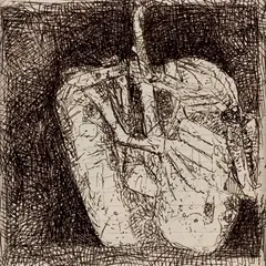 Untitled by Ganesh Pyne, Ink on paper, offered Mar 2014
