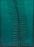 Untitled by Sohan Qadri, Ink and dye on paper, sold Mar 2014