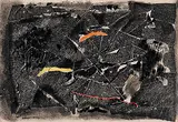 Untitled by Arpita Singh, Mixed media on paper, sold Mar 2014