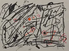 Untitled by Himmat Shah, Sketchpen on paper, sold Mar 2014