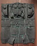 Untitled by K. Laxma Goud, Bronze on wood, sold Nov 2013