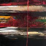 Ascend by Sujata Bajaj, Acrylic on canvas, sold Nov 2013