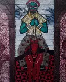 Lachimi on kalyana lachimi by A Rajeshwara Rao, Medium : acrylic and acrylic sheet, sold Nov 2013