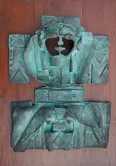 Untitled by K. Laxma Goud, Bronze on wood, sold Nov 2013