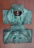Untitled by K. Laxma Goud, Bronze on wood, sold Nov 2013