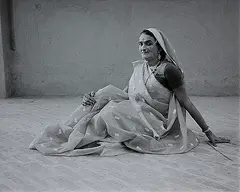 Bhavai Actor, Delhi (2) by Ram Rahman, Print on Harman FB A1 archival Paper, sold Nov 2013