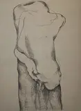 Untitled by Sudhir Patwardhan, Pencil on paper, sold Aug 2013