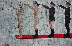 Untitled by G.R. Iranna, Acrylic on tarpaulin, sold Aug 2013