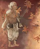 The Offering by Heeral Trivedi, Mixed media on paper, sold Aug 2013