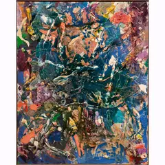 Untitled by Peter Witwer, oil on canvas, sold Mar 2026