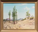 Blandin (American by Ethel Irene, oil on canvasboard, sold Mar 2026