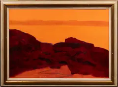 Untitled by Jason Schoener, oil on canvas, sold Mar 2026