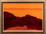Untitled by Jason Schoener, oil on canvas, sold Mar 2026