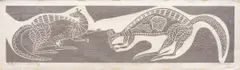 Untitled by Emmy Lou Packard, woodblock, sold Apr 2026