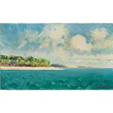 Key West by Lillian Wilhelm Smith, oil on canvas, sold Apr 2026