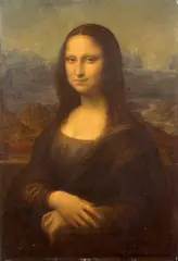 La Joconde, d'après Léonard de Vinci by Georges Bellenger, Huile sur toile (Toile d'origine), sold Sep 2024