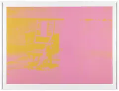 Electric Chair - 1971 (rose) by Andy Warhol, Sérigraphie en couleurs, sold May 2024