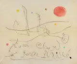 Le Flux de l'Aimant by Joan Miró, 1964, Album de 16 pointes-sèches et aquatintes en couleurs, sold May 2024