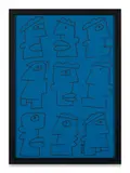 Sans titre by Thierry Noir, 2015, Marqueur sur papier coloré, sold Jun 2024