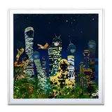 City Glow by Chiho Aoshima, 2005, Lithographie en couleurs, sold Jun 2024