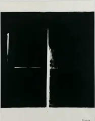 Sans titre by André Marfaing, 1984, Lavis sur papier, sold Jun 2024