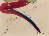 Sans titre (SF65-633) by Sam Francis, 1965, Acrylique sur papier, sold Jun 2024