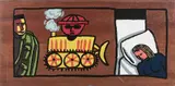 Sans titre by François Boisrond, 1980, Acrylique sur bois, sold Jun 2024