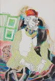 Untitled by K. Laxma Goud, Watercolour, pen and ink on paper, sold Dec 2013