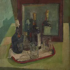 Untitled by Bikash Bhattacharjee, Oil on canvas, offered Dec 2013