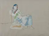 Untitled by K. Laxma Goud, Watercolour, pen and ink on paper, sold Dec 2013