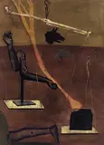 Fallacy by Atul Dodiya, Oil, acrylic and marble dust on canvas, offered Sep 2013