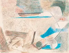 Untitled by Ram Kumar, Watercolour on paper, offered Sep 2013
